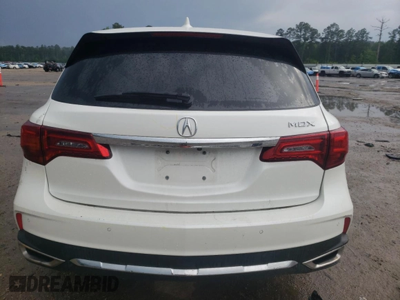 2019 Acura MDX Technology with VIN 5J8YD3H57KL006406, listed as a Copart auction lot 54183075 with 35,796 mi miles and Salvage title. Bid and sale history available at DreamBid. Image 6.