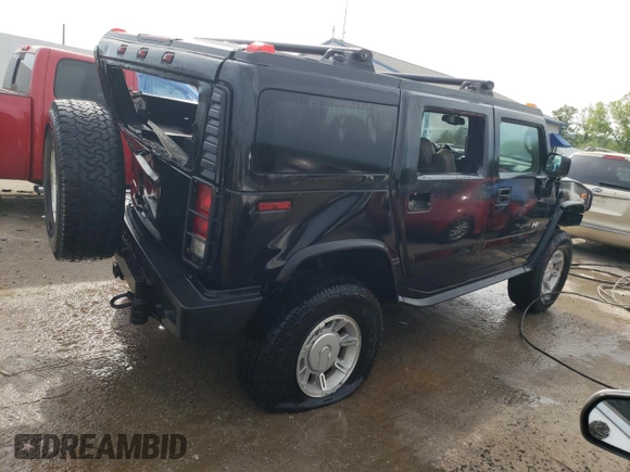 2005 Hummer H2 SUV with VIN 5GRGN23U85H103510, listed as a Copart auction lot 59050804 with 0 mi miles and Non Repairable. Bid and sale history available at carsss.com. Image 3.