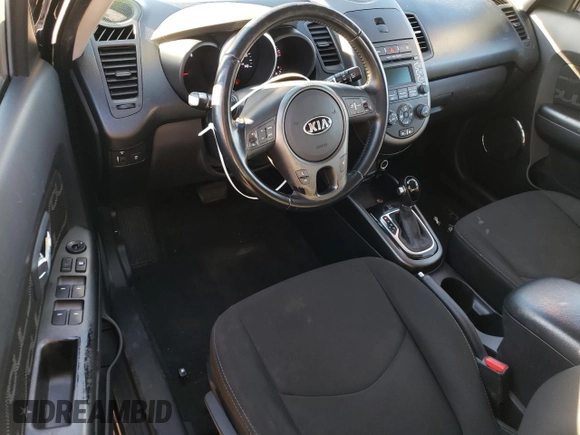 2013 Kia Soul + with VIN KNDJT2A61D7749641, listed as a Copart auction lot 80124214 with 181,476 mi miles and Salvage Title. Bid and sale history available at DreamBid. Image 8.
