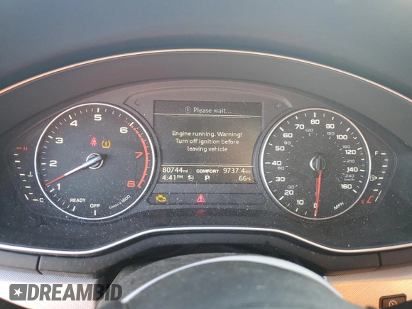 2017 Audi A4 Premium с VIN WAUGNAF44HN000918, выставлен на аукционе Copart как лот 88773775 с пробегом 80 744 миль миль и Списание • Salvage title. История ставок и продаж доступна на DreamBid. Изображение 9.