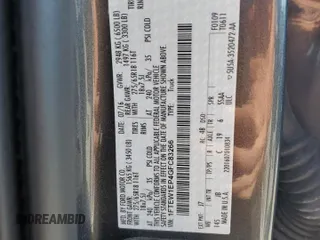 2016 Ford F-150 XLT with VIN 1FTEW1EP4GFC83266, listed as a Copart auction lot 61298815 with 95,040 mi miles and Salvage title. Bid and sale history available at DreamBid. Image 12.