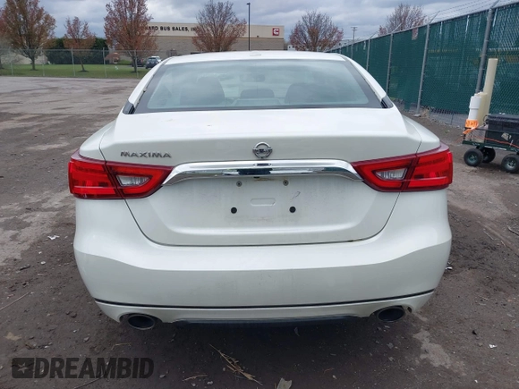 2017 Nissan Maxima SV with VIN 1N4AA6AP5HC447844, listed as a IAAI auction lot 40824768 with 90,488 mi miles. Bid and sale history available at carsss.com. Image 16.