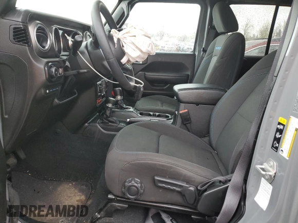 2023 Jeep Wrangler Rubicon with VIN 1C4JJXR68PW696504, listed as a Copart auction lot 50996915 with 44,947 mi miles and Salvage title. Bid and sale history available at DreamBid. Image 7.