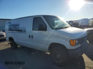 2003 Ford Econoline Cargo with VIN 1FTSE34L03HB15185, listed as a Copart auction lot 84287864 with 185,659 mi miles and Clean Title. Bid and sale history available at carsss.com. Image 4.