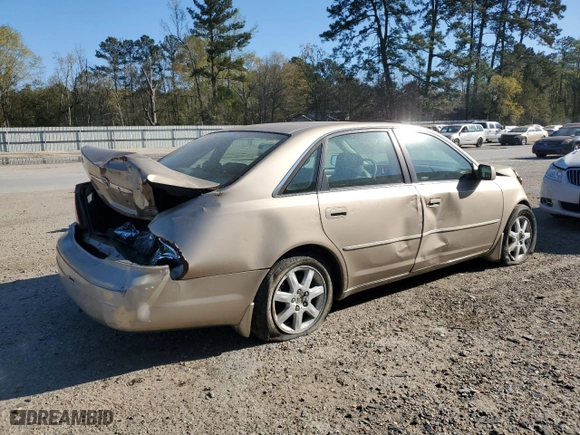 2002 Toyota Avalon XL with VIN 4T1BF28B42U254522, listed as a Copart auction lot 48804415 with 182,206 mi miles and Salvage Title. Bid and sale history available at carsss.com. Image 3.