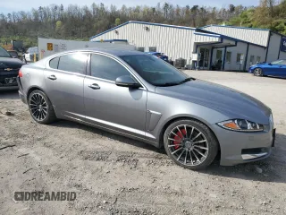 2012 Jaguar XF Portfolio with VIN SAJWA0HB9CLS28855, listed as a Copart auction lot 51770025 with 0 mi miles and Salvage Title. Bid and sale history available at carsss.com. Image 4.