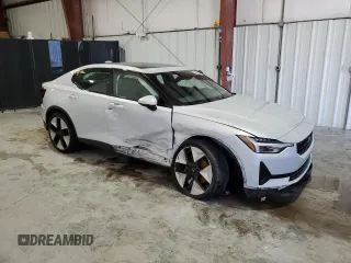 2023 Polestar 2 z VIN YSMED3KA4PL126778, wystawiony jako Copart lot #55846165 z przebiegiem Nie podano mil oraz Szkody całkowita. Historia ofert i sprzedaży dostępna na DreamBid. Obrazek 4.