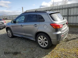 2012 Mitsubishi Outlander SE with VIN JA4AR4AU8CZ005573, listed as a Copart auction lot 51875805 with 124,038 mi miles and Clean title. Bid and sale history available at DreamBid. Image 2.