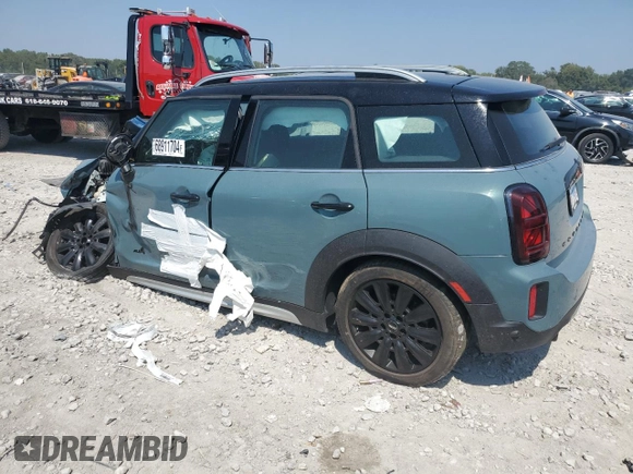 2023 MINI Countryman Cooper S with VIN WMZ83BR01P3P64182, listed as a Copart auction lot 68911704 with 0 mi miles and Salvage Title. Bid and sale history available at carsss.com. Image 2.