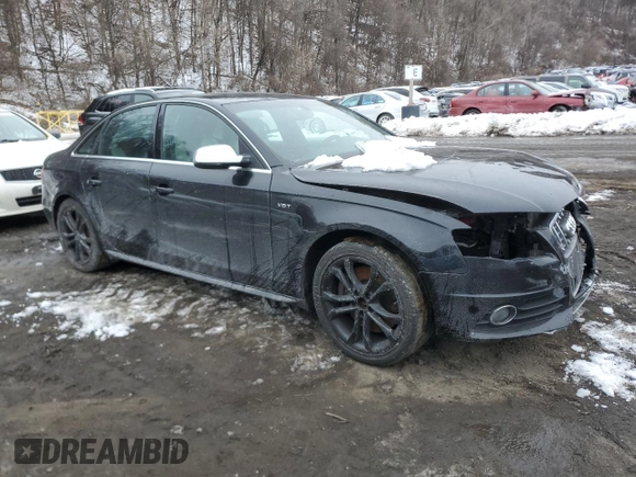 2010 Audi S4 Premium Plus with VIN WAUBGAFL3AA065820, listed as a Copart auction lot 44442565 with 94,833 mi miles and Salvage Title. Bid and sale history available at carsss.com. Image 4.