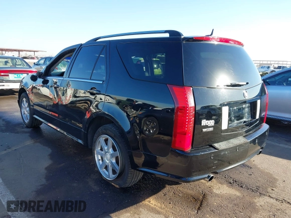 2005 Cadillac SRX with VIN 1GYEE63A150118834, listed as a IAAI auction lot 41503590 with 194,939 mi miles. Bid and sale history available at carsss.com. Image 3.