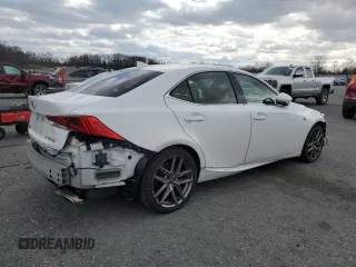 2017 Lexus IS 300 with VIN JTHCM1D26H5017255, listed as a Copart auction lot 50685365 with 91,405 mi miles and Salvage title. Bid and sale history available at DreamBid. Image 3.