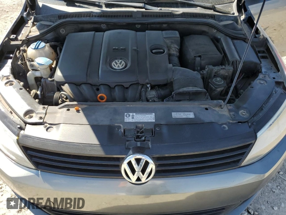 2012 Volkswagen Jetta Sedan SE w/Convenience with VIN 3VWDX7AJ2CM384049, listed as a Copart auction lot 50844455 with 183,776 mi miles and Clean Title. Bid and sale history available at carsss.com. Image 11.