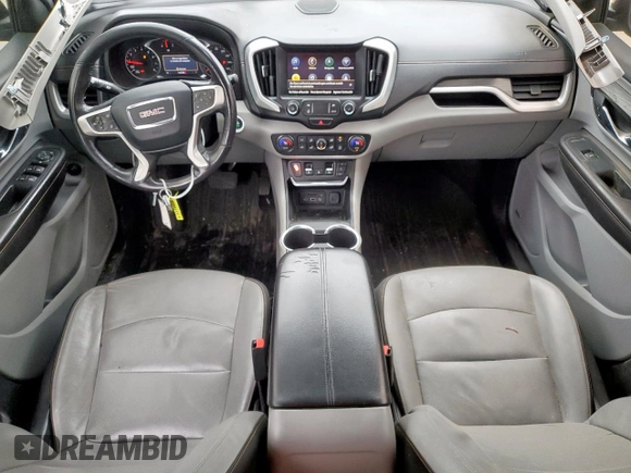 2019 GMC Terrain SLT with VIN 3GKALPEV4KL343302, listed as a Copart auction lot 55336215 with 160,288 mi miles and Clean Title. Bid and sale history available at DreamBid. Image 8.
