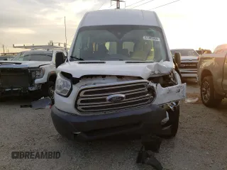 2015 Ford Transit Passenger XL with VIN 1FBAX2XGXFKA32115, listed as a Copart auction lot 87395664 with 123,749 mi miles and Salvage Title. Bid and sale history available at carsss.com. Image 5.