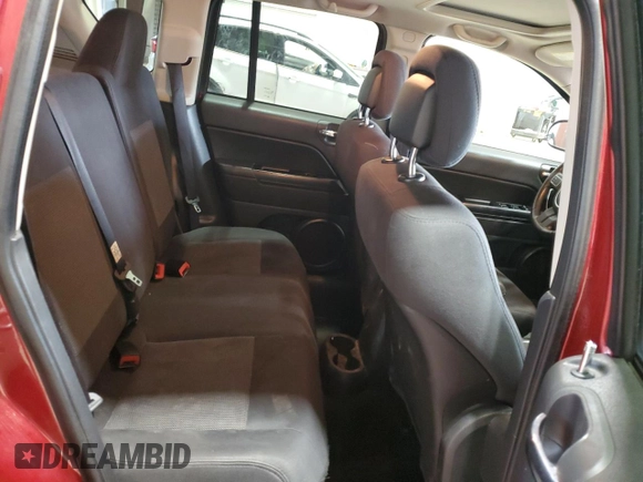 2012 Jeep Compass Latitude with VIN 1C4NJDEB5CD525069, listed as a Copart auction lot 51205565 with 178,534 mi miles and Salvage Title. Bid and sale history available at carsss.com. Image 11.