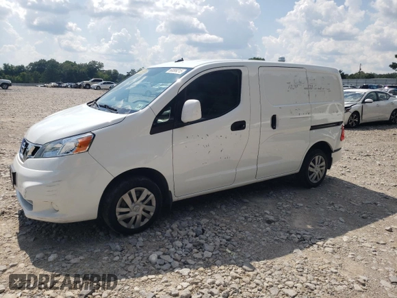 2020 Nissan NV200 S with VIN 3N6CM0KN8LK710834, listed as a Copart auction lot 60899215 with 34,803 mi miles and Salvage title. Bid and sale history available at DreamBid. Image 1.
