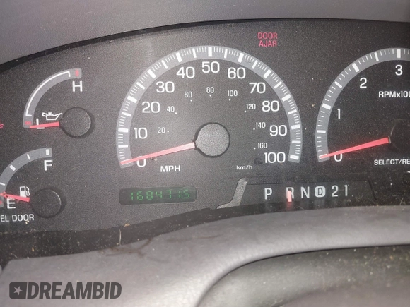 2002 Ford F-150 XLT with VIN 1FTRW08L02KE16948, listed as a IAAI auction lot 41881612 with 168,471 mi miles. Bid and sale history available at carsss.com. Image 7.