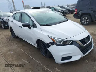 2020 Nissan Versa S with VIN 3N1CN8DV4LL918072, listed as a IAAI auction lot 41705531 with 82,458 mi miles. Bid and sale history available at carsss.com. Image 6.