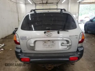 2004 Hyundai Santa Fe GLS with VIN KM8SC13D14U580633, listed as a Copart auction lot 61255995 with 207,212 mi miles and Clean title. Bid and sale history available at DreamBid. Image 6.