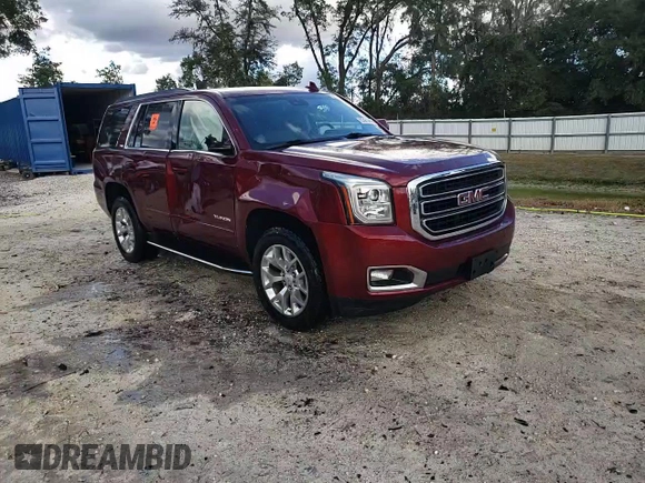 2019 GMC Yukon SLT Standard Edition with VIN 1GKS2DKC2KR363548, listed as a Copart auction lot 85361044 with 50,305 mi miles and Salvage Title. Bid and sale history available at carsss.com. Image 14.