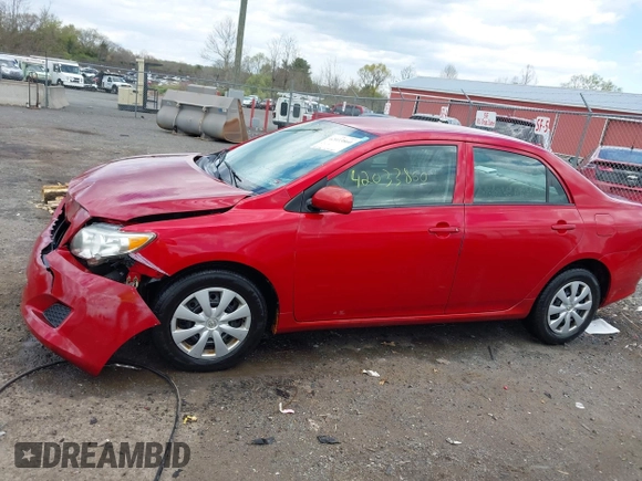 2009 Toyota Corolla with VIN 2T1BU40E09C170961, listed as a IAAI auction lot 42033860 with 192,899 mi miles and . Bid and sale history available at DreamBid. Image 14.