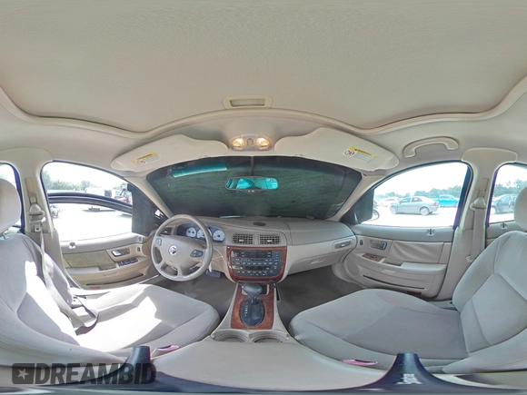 2003 Mercury Sable LS Premium with VIN 1MEFM55S83A604592, listed as a Copart auction lot 58505415 with 119,684 mi miles and Salvage title. Bid and sale history available at DreamBid. Image 14.