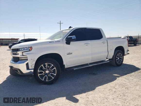 2020 Chevrolet Silverado 1500 LT with VIN 3GCUYDED9LG284340, listed as a Copart auction lot 47030715 with 68,990 mi miles and Salvage Title. Bid and sale history available at DreamBid. Image 1.