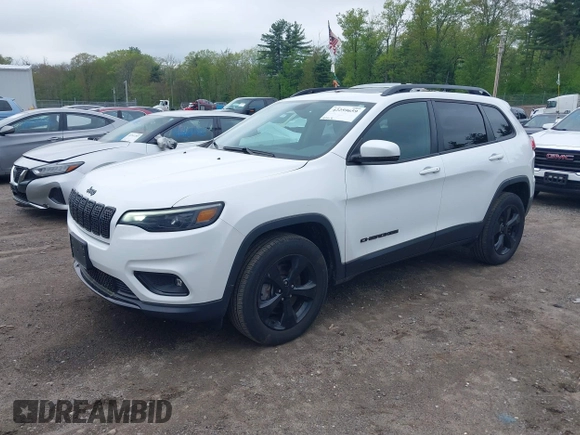 2019 Jeep Cherokee Latitude Plus with VIN 1C4PJMLB8KD320467, listed as a IAAI auction lot 42259659 with 33,368 mi miles and . Bid and sale history available at DreamBid. Image 2.