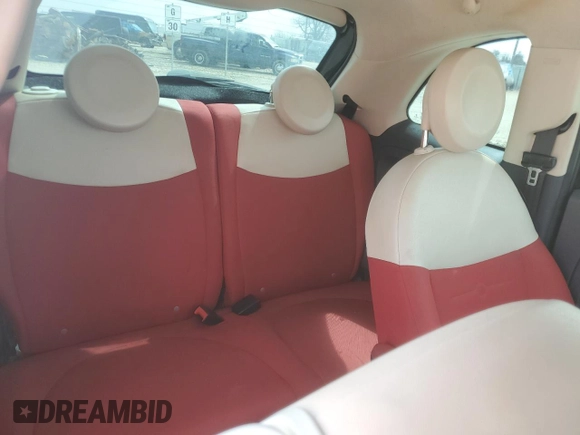 2012 FIAT 500 Pop with VIN 3C3CFFAR3CT383018, listed as a Copart auction lot 48038175 with 105,136 mi miles and Salvage Title. Bid and sale history available at carsss.com. Image 10.