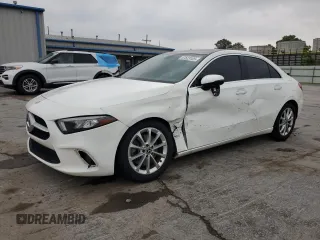 2019 Mercedes-Benz A 220 with VIN WDD3G4EB0KW024363, listed as a Copart auction lot 57523105 with 82,613 mi miles and Salvage title. Bid and sale history available at DreamBid. Image 1.