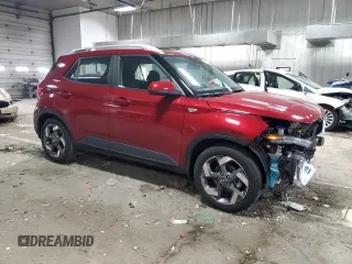 2024 Hyundai Venue Limited with VIN KMHRC8A36RU291658, listed as a Copart auction lot 52102005 with 4,170 mi miles and Salvage Title. Bid and sale history available at DreamBid. Image 4.