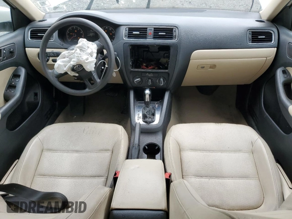 2011 Volkswagen Jetta SE with VIN 3VWDX7AJ3BM320522, listed as a Copart auction lot 60617095 with 164,863 mi miles and Salvage title. Bid and sale history available at DreamBid. Image 8.