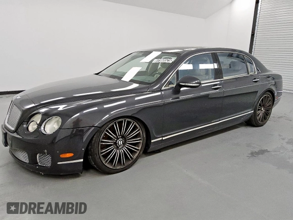 2013 Bentley Flying Spur с VIN SCBBP9ZA4DC081659, выставлен на аукционе Copart как лот 57568525 с пробегом 102 570 миль миль и Чистый • Clean title. История ставок и продаж доступна на DreamBid. Изображение 1.