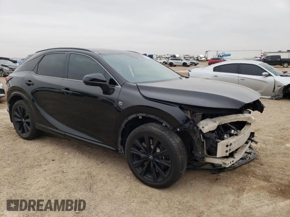 2024 Lexus RX with VIN 2T2BCMEAXRC014222, listed as a Copart auction lot 47892775 with Not Provided miles and Salvage Title. Bid and sale history available at carsss.com. Image 4.