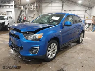 2015 Mitsubishi Outlander Sport ES with VIN 4A4AR3AU9FE042443, listed as a IAAI auction lot 41789322 with 85,436 mi miles. Bid and sale history available at carsss.com. Image 2.