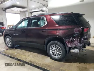 2022 Chevrolet Traverse LT Cloth z VIN 1GNEVGKW1NJ151150, wystawiony jako Copart lot #55444375 z przebiegiem 31 076 mil mil oraz Szkoda całkowita • Salvage title. Historia ofert i sprzedaży dostępna na DreamBid. Obrazek 2.