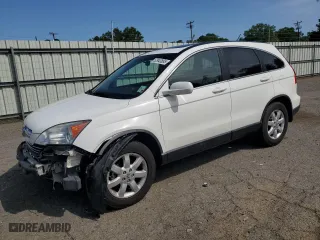 2009 Honda CR-V EX-L with VIN 5J6RE38709L015728, listed as a Copart auction lot 52943885 with 183,849 mi miles and Salvage Title. Bid and sale history available at carsss.com. Image 1.