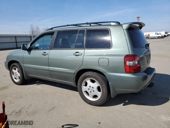2004 Toyota Highlander with VIN JTEEP21A540017639, listed as a Copart auction lot 46434515 with 165,469 mi miles and Salvage Title. Bid and sale history available at carsss.com. Image 2.