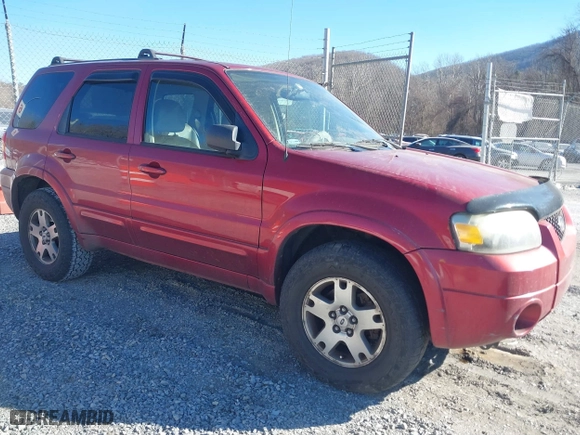 2005 Ford Escape Limited with VIN 1FMYU94135KC22117, listed as a IAAI auction lot 41441590 with 238,811 mi miles. Bid and sale history available at carsss.com. Image 1.