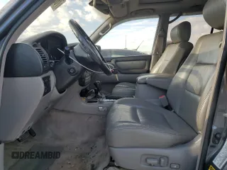 2003 Toyota Land Cruiser with VIN JTEHT05J932044630, listed as a Copart auction lot 76836364 with 215,802 mi miles and Salvage Title. Bid and sale history available at carsss.com. Image 7.