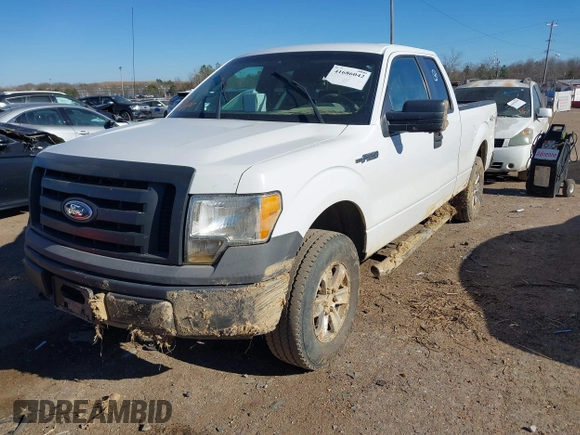 2009 Ford F-150 XL with VIN 1FTPX14V89FA55327, listed as a IAAI auction lot 41686042 with Not Provided miles. Bid and sale history available at carsss.com. Image 2.