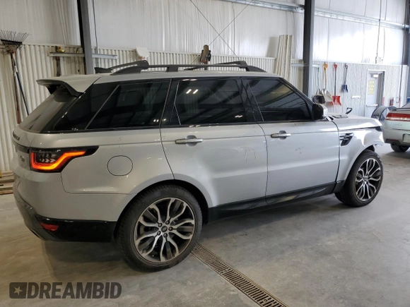 2021 Land Rover Range Rover Sport HSE Silver Edition with VIN SALWR2SU7MA760219, listed as a Copart auction lot 57025665 with 64,088 mi miles and Salvage title. Bid and sale history available at DreamBid. Image 3.