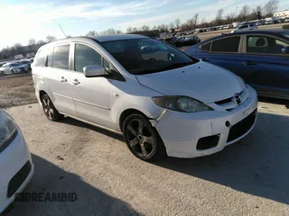 2007 Mazda 5 Touring with VIN JM1CR293770157482, listed as a IAAI auction lot 41482451 with 220,195 mi miles. Bid and sale history available at carsss.com. Image 1.