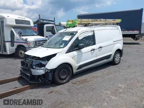 2020 Ford Transit Connect XL with VIN NM0LS7E2XL1457808, listed as a IAAI auction lot 42387564 with 135,435 mi miles and . Bid and sale history available at DreamBid. Image 2.