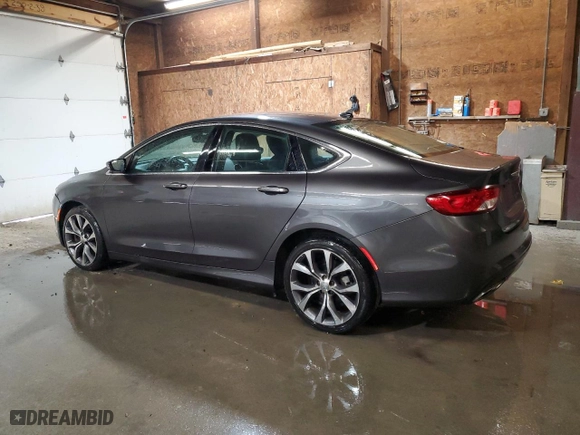 2015 Chrysler 200 C with VIN 1C3CCCEG3FN644278, listed as a Copart auction lot 50425775 with 148,035 mi miles and Salvage Title. Bid and sale history available at carsss.com. Image 2.