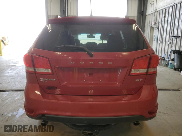 2017 Dodge Journey GT with VIN 3C4PDDFG1HT553527, listed as a Copart auction lot 69493374 with 158,557 mi miles and Clean title. Bid and sale history available at DreamBid. Image 6.
