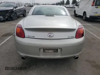 2003 Lexus SC with VIN JTHFN48Y030043608, listed as a Copart auction lot 76391144 with 245,943 mi miles and Salvage Title. Bid and sale history available at carsss.com. Image 6.