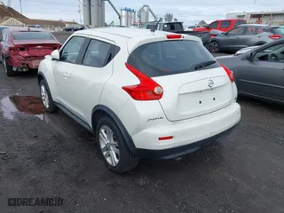 2013 Nissan Juke S with VIN JN8AF5MV7DT224719, listed as a IAAI auction lot 41725554 with 140,285 mi miles. Bid and sale history available at carsss.com. Image 3.