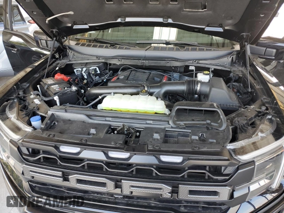 2024 Ford F-150 Raptor with VIN 1FTFW1RG7RFA04247, listed as a Copart auction lot 69034844 with 2,058 mi miles and Salvage Title. Bid and sale history available at DreamBid. Image 11.